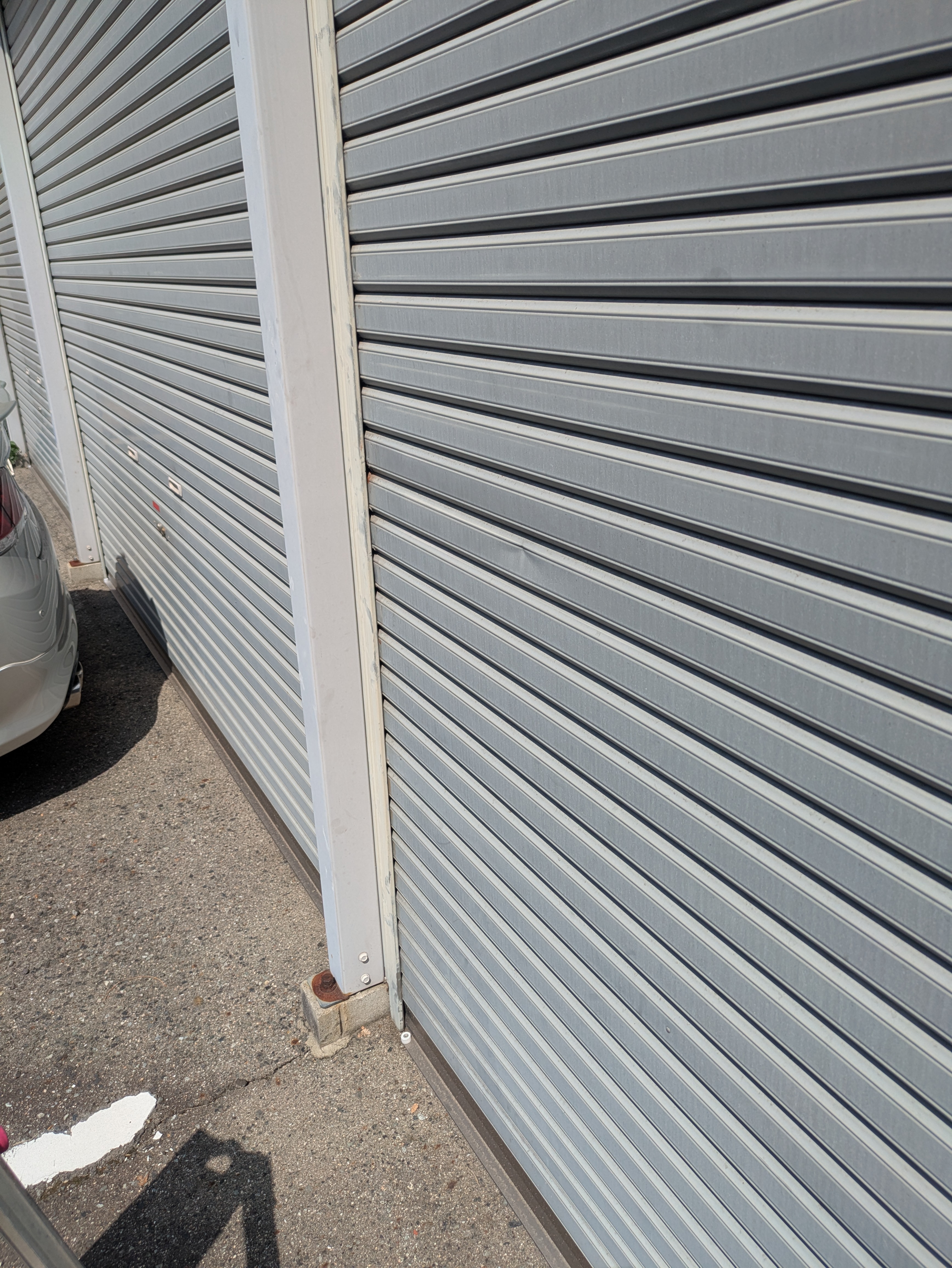 シャッター修理完了後の状態｜正常に開閉可能