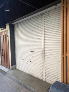 交換前のシャッター