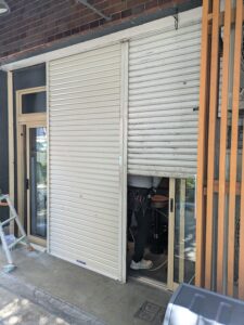 交換後のシャッター