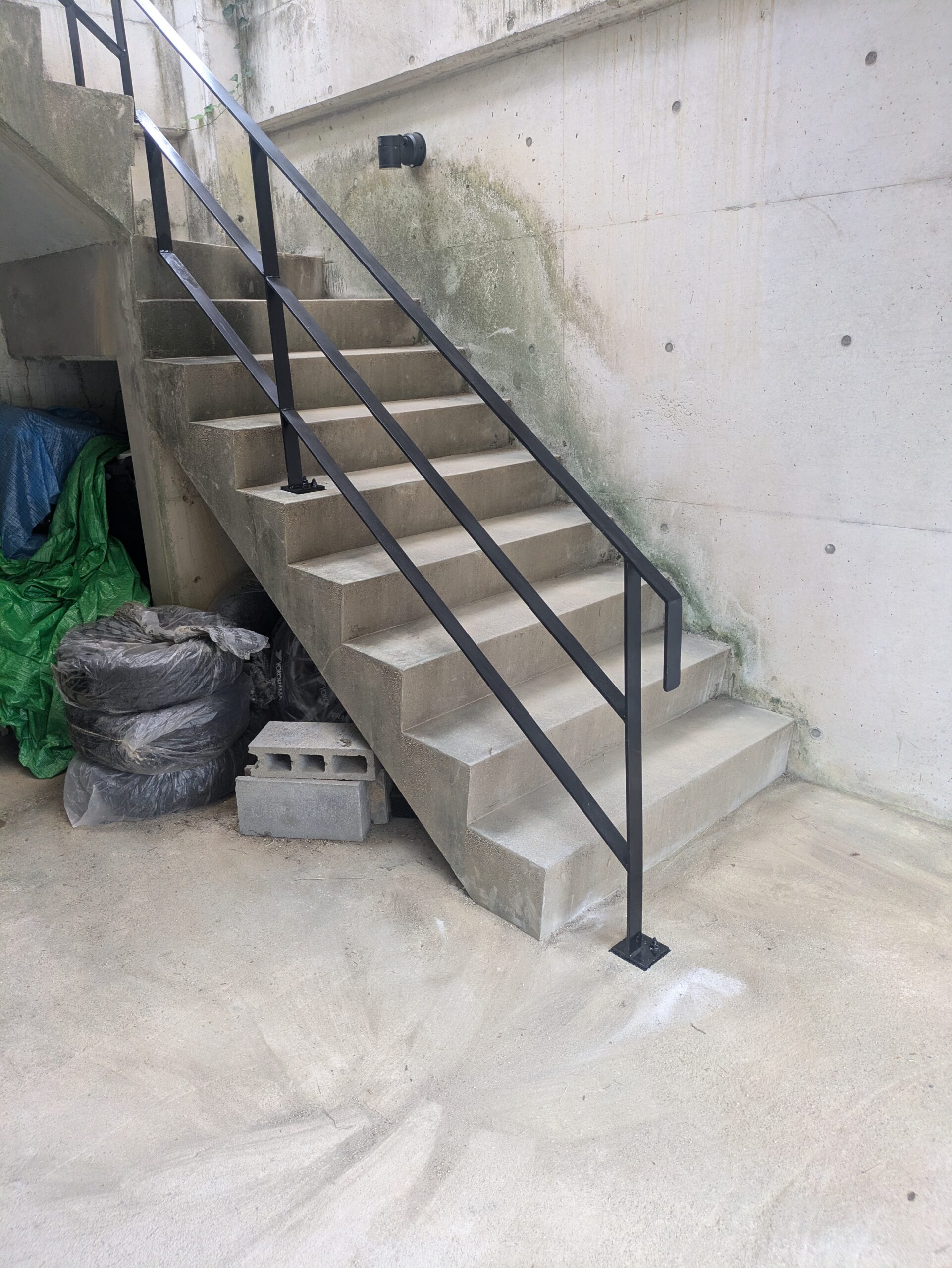 手摺取り付け工事後