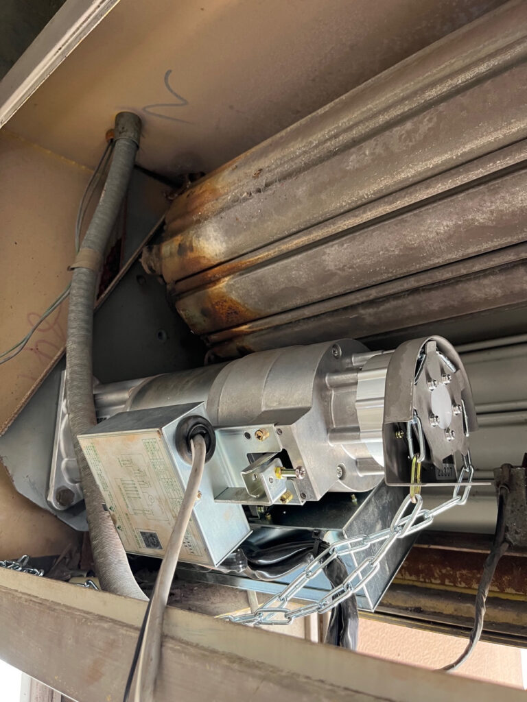 途中で止まった原因の開閉機